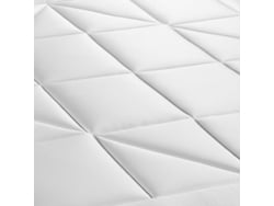 Conjunto de Somier Blanco + Colchón ROYAL PALACE BEDDING Windsor (150x190 cm - Muelles Ensacados)
