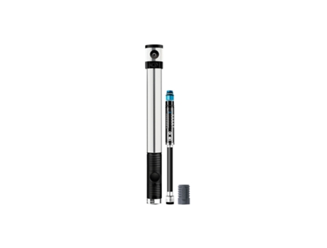 Bomba manual con manómetro y boquilla de co2 CRANKBROTHERS Klic HP