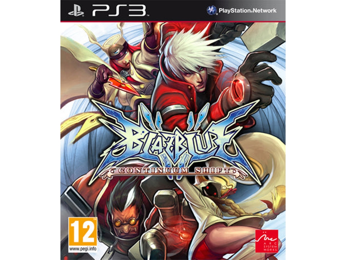 Blazblue - Continuum Shift - PS3 (segunda clase/clasificación A)