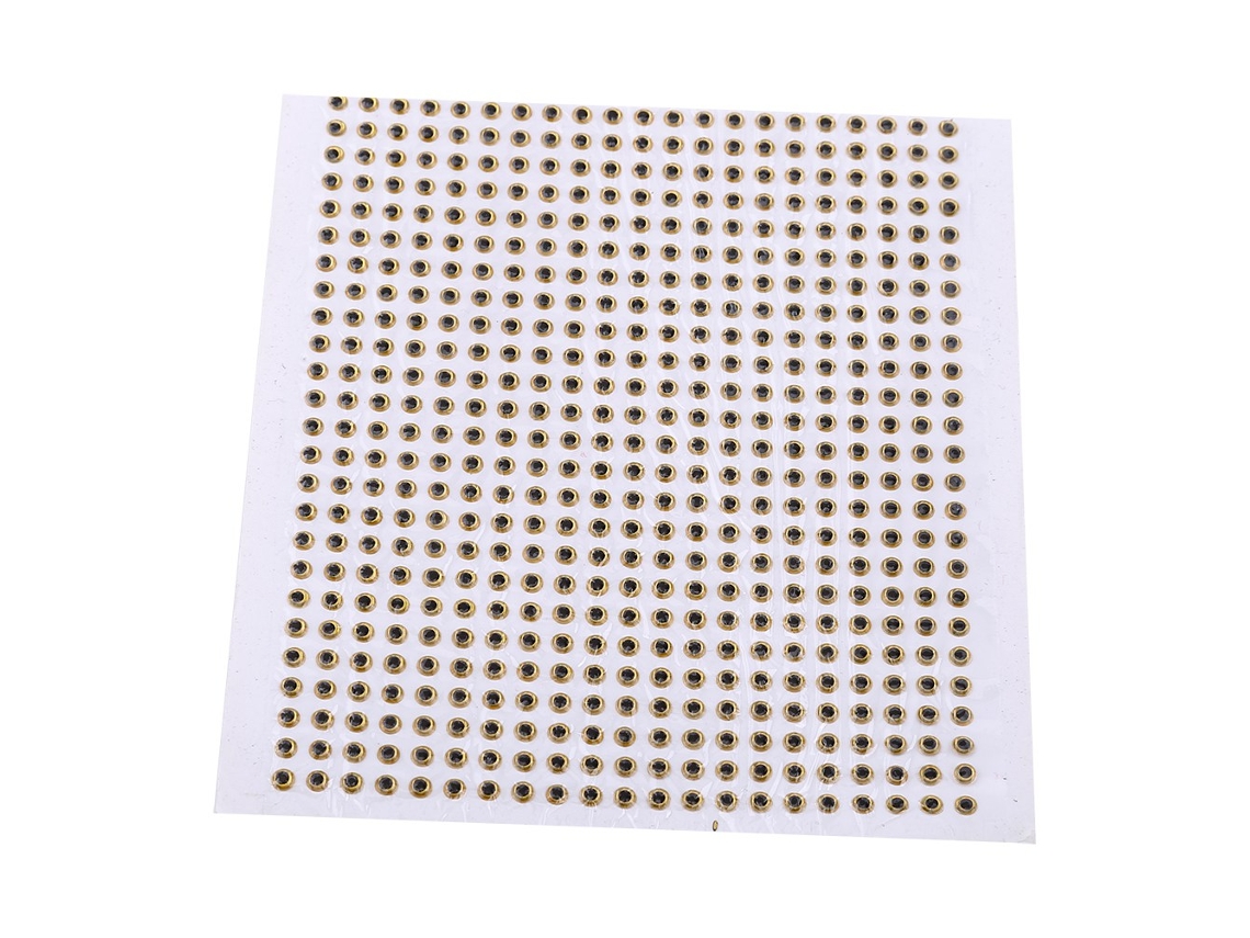 Danu26-500 Ojos De Lure De Pesca 3d Con Adhesivo, Herramienta Útil Para Hacer Cebo, Oro, 5mm