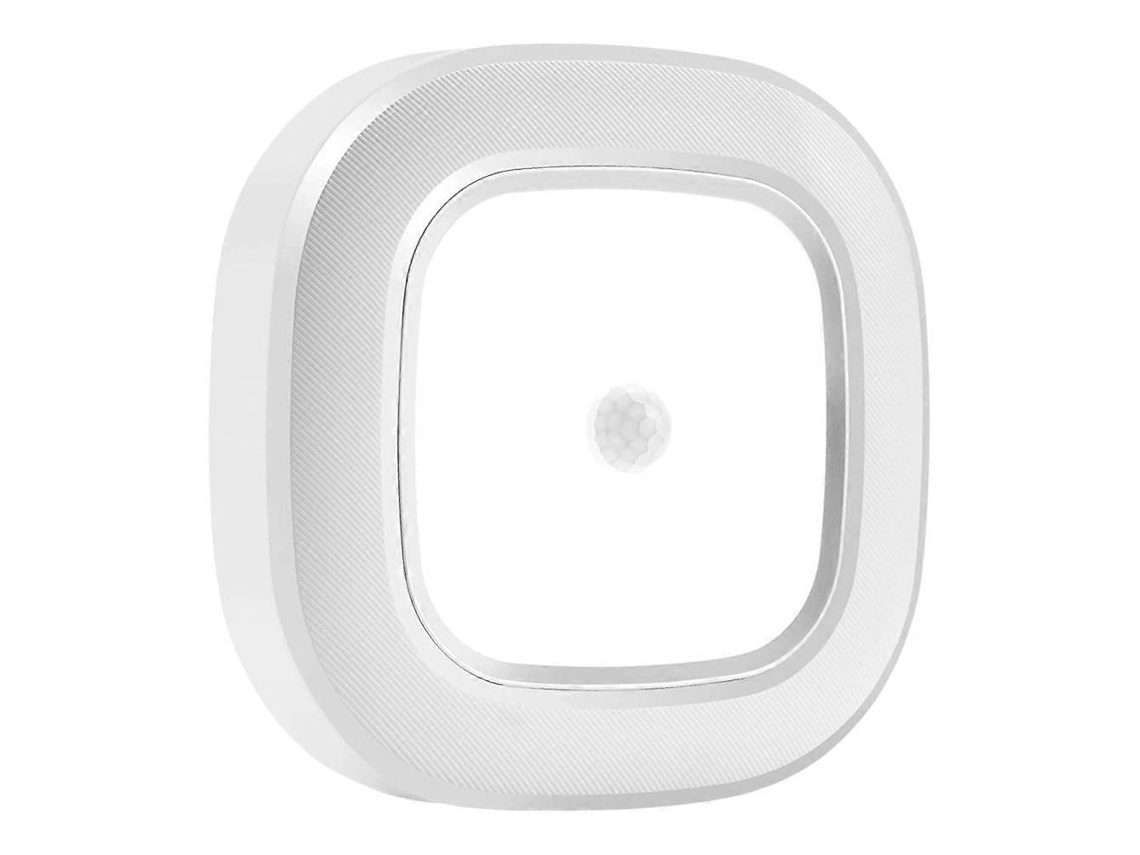 Rebe-lámpara De Techo Led Cuadrada Blanca Moderna Para Dormitorio Cocina Con Sensor De Movimiento 17,4x17,4x4,4cm