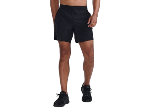 Pantalones Cortos de Hombre 2XU Motion Negro (M)