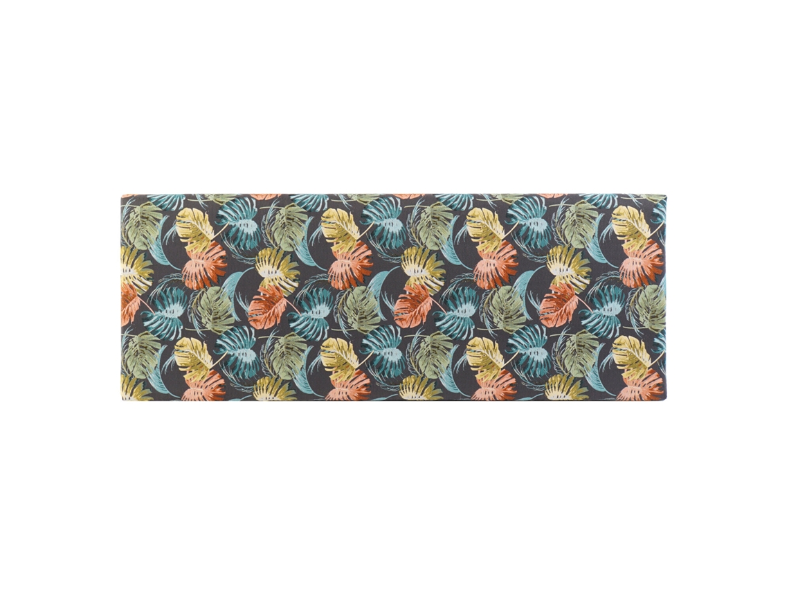 Cabecero Cama Poliester Madera Tropical 160x10x60cm
