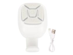Control Remoto Multifuncional Para Teléfono Móvil Y Tableta: Disparar, Pasar Páginas, Volumen, Blanco