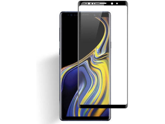 Protector de Cristal Templado Samsung Galaxy Note 9 5D Full Cover Negro