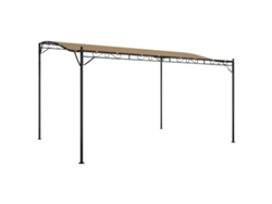 Toldo VIDAXL Gris Topo Tela (4x3 m)