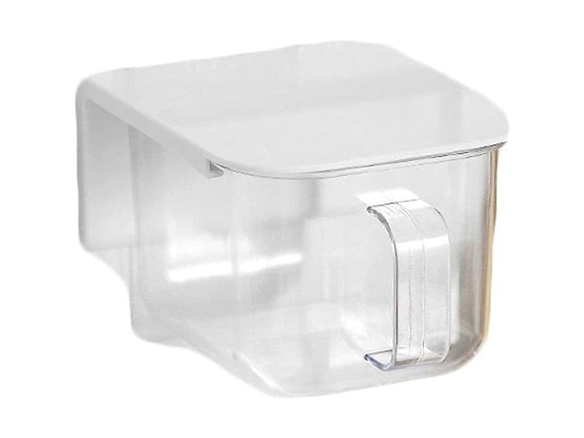 Juego de recipientes de cocina Rebe para montaje en pared con cuchara, utensilios y botes para especias, blanco