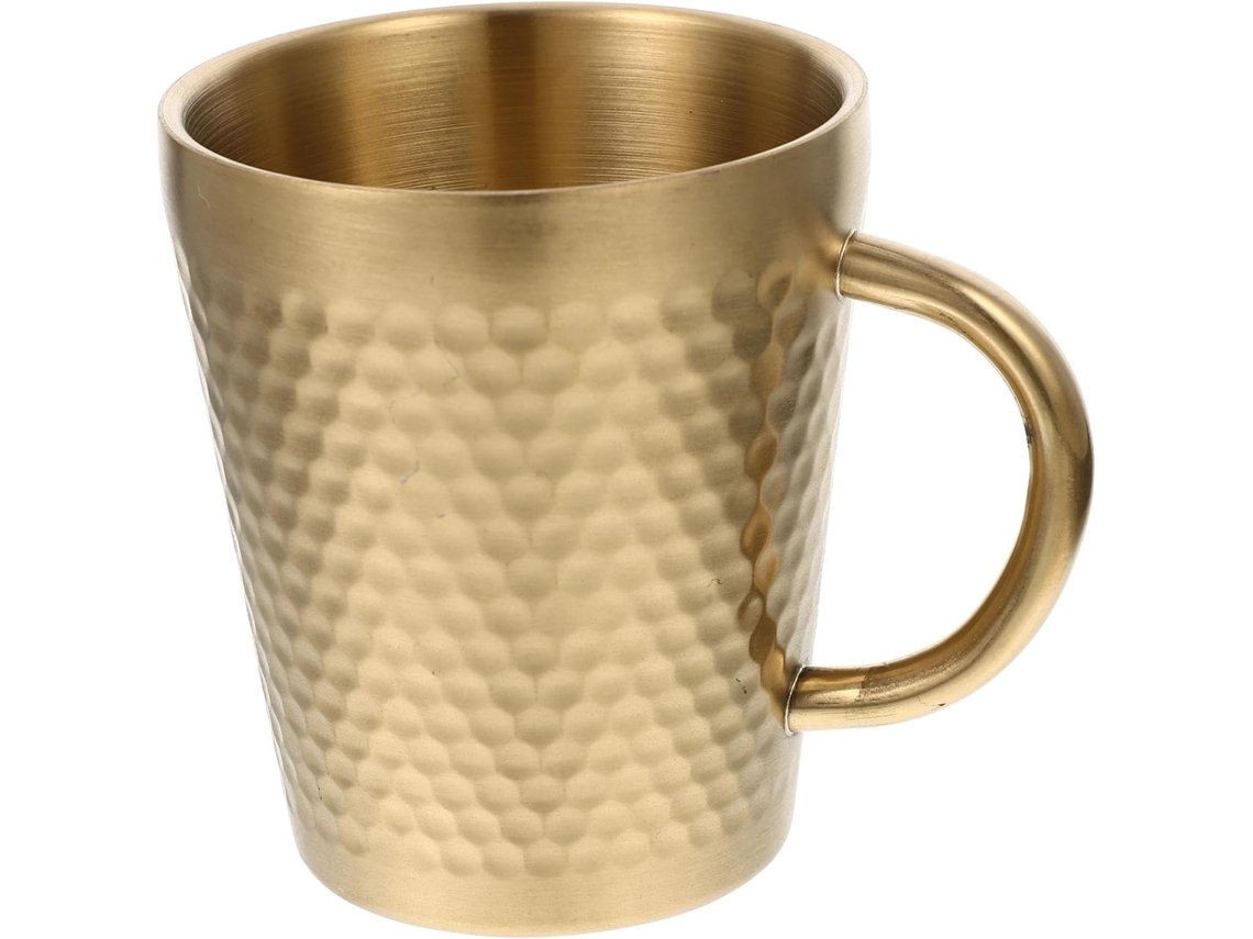 Caneca Criativa De Aço Inoxidável 300ml, Resistente A Quedas.