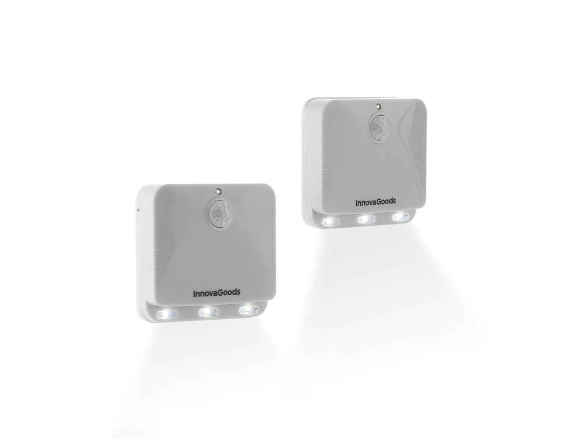 Luz LED con Sensor de Movimiento Lumtoo InnovaGoods 2 Unidades