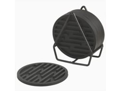 9 Bases De Silicona Antideslizantes Y Ranuradas Con Soporte Metálico Para Proteger La Mesa.