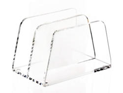 Organizador de archivos de escritorio, accesorios de oficina transparentes, organizadores de archivos y Vayotoy