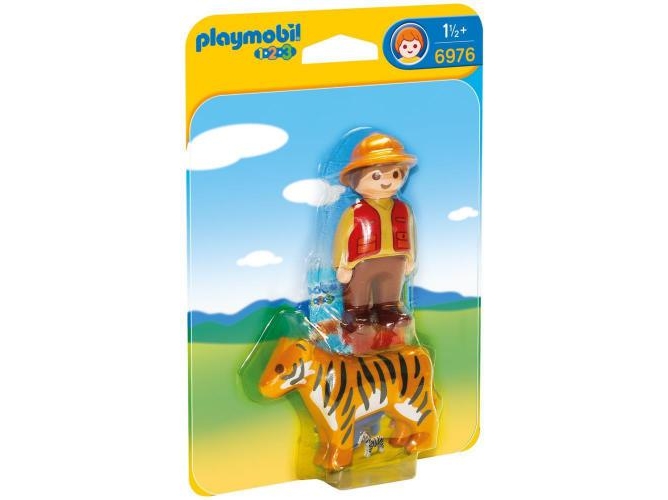 PLAYMOBIL 1.2.3 Guarda Com Tigre - 6976 : (Edad Mínima: 1,5)