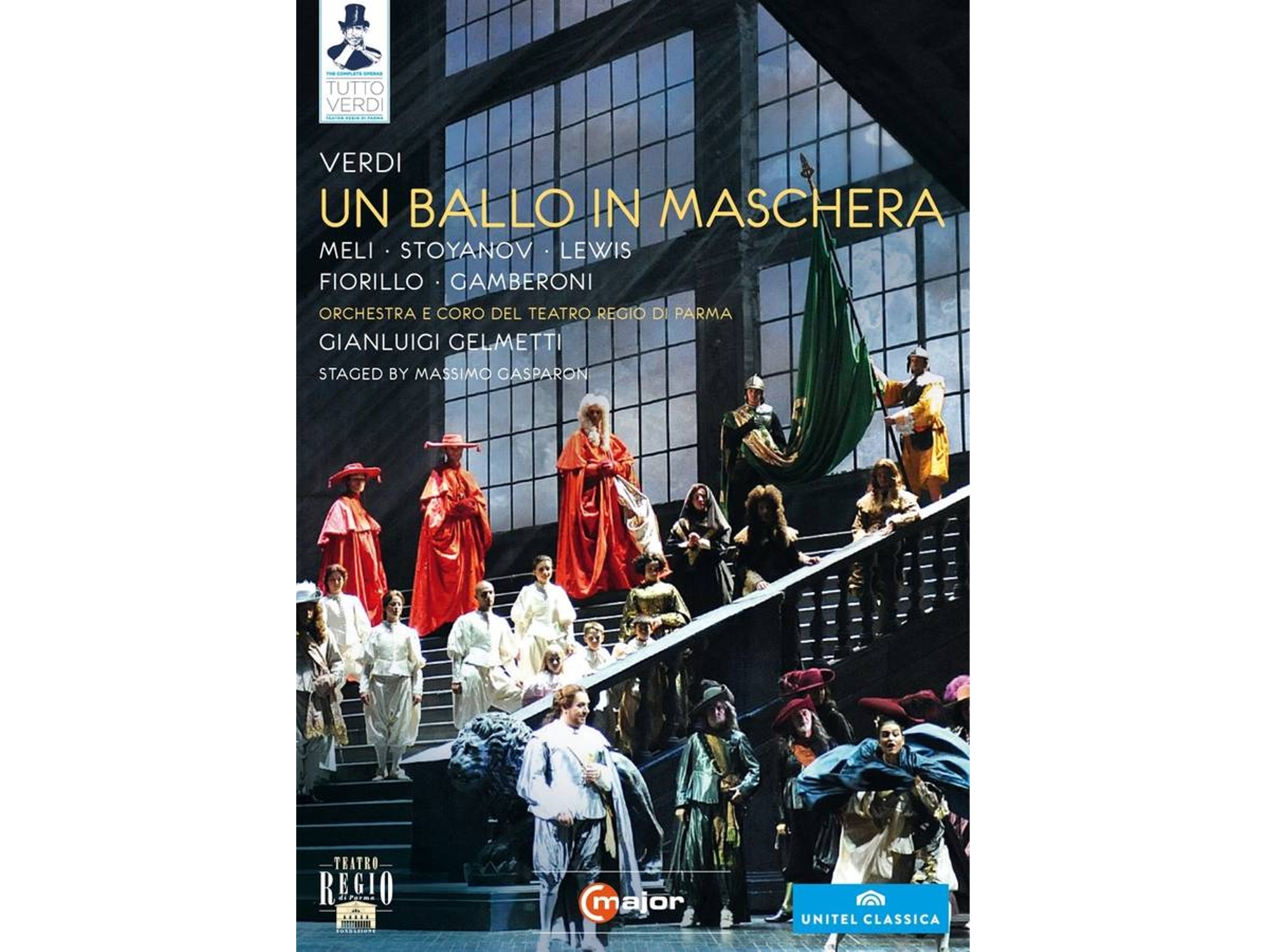 DVD-Video Album Gelmetti/Meli/Stoyanov - Ein Maskenball (1 CDs)