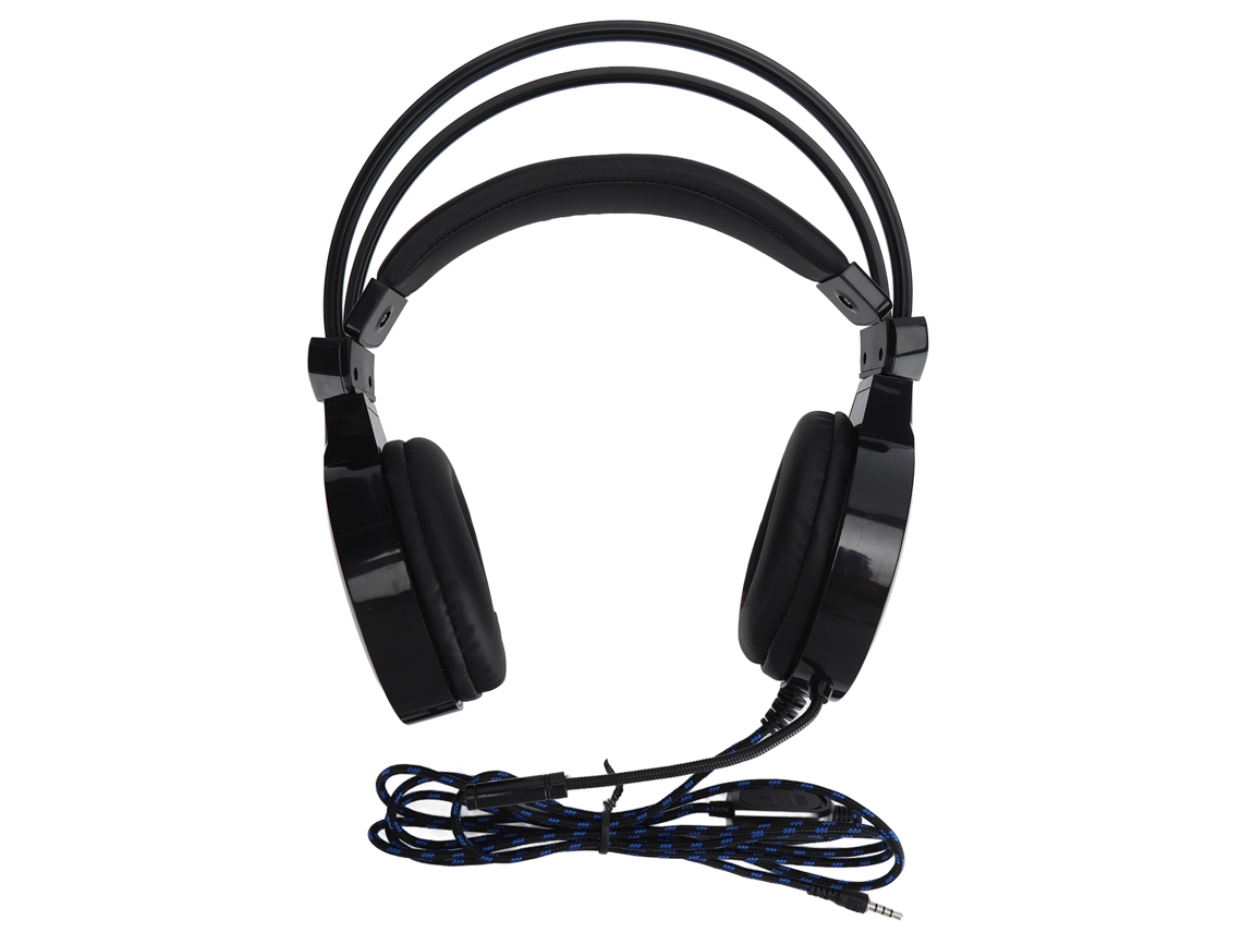 Auriculares Para Juegos Con Cable Sy855mv Con Cancelación De Ruido, Micrófono Y Control De Volumen Para Ps4, Pc Y Portátiles.