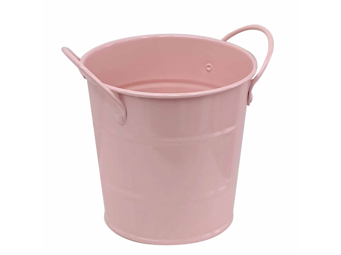 Bonito Portalápices/bolígrafos Multifuncional Rosa Con Forma De Cubo De Hierro Para Escritorio.