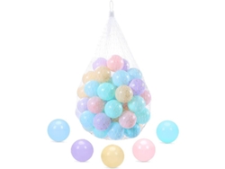 Juego De Bolas Multicolor Macaron Para Piscina De Bolas, 50 Piezas, Plástico Suave Y No Tóxico, Juguete Para Bebés.