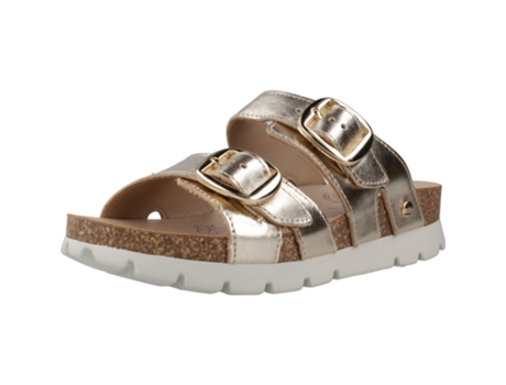 Zapatos de Mujer PANAMA JACK Shirley Tecido Dorado (38)