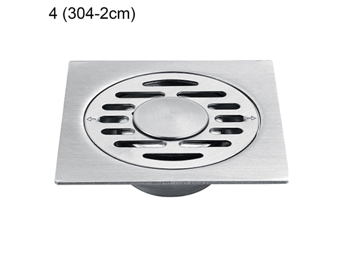 Desagüe De Piso Universal De Acero Inoxidable Anti-retorno Resistente Duradero Para Baño Y Ducha 4