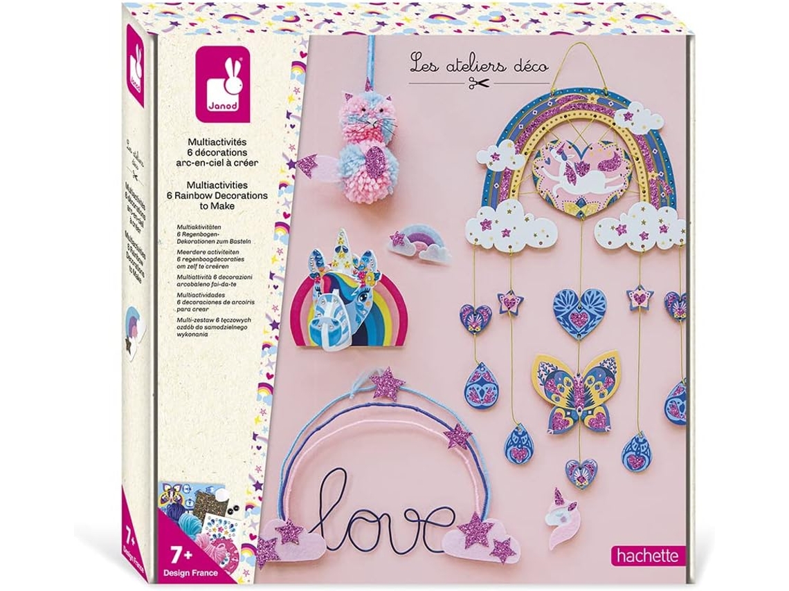 Multiactivities 6 Rainbow Decorations To Make JANOD (6 años)