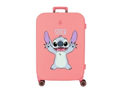 Maleta Mediana Disney Stitch Playful Coral (70x48x28cm - 79l)