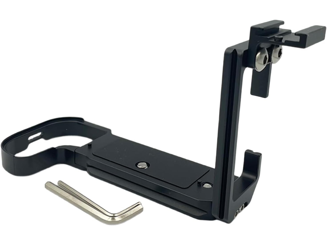 Soporte De Aluminio Para Cámara Con Cubiertas Protectoras R5ii, Asa Y Liberación De Pantalla Giratoria