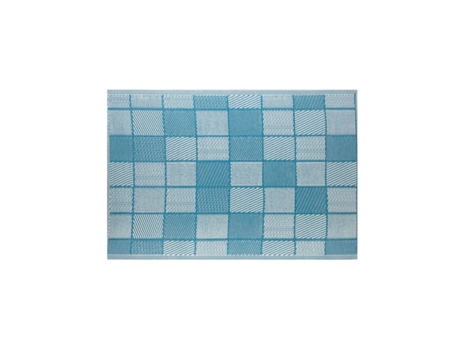 Alfombra de Exterior BIGBUY HOME (140.00 x 200.00 x 0.50 cm - Polipropileno - Azul)