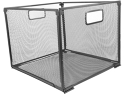 Estructura De Cajón Archivador Colgante De Hierro Negro, Cesta De Almacenamiento Plegable Para Oficina.