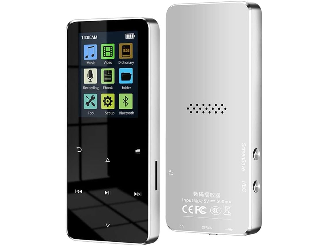 Reproductor De Música Hifi Bluetooth Mp3 Mp4 Reproductor De Música Hifi De 8 Gb Compatible Con