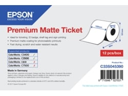 Papel Plotter EPSON Premium, 102mm x 50m, 107 g/m²