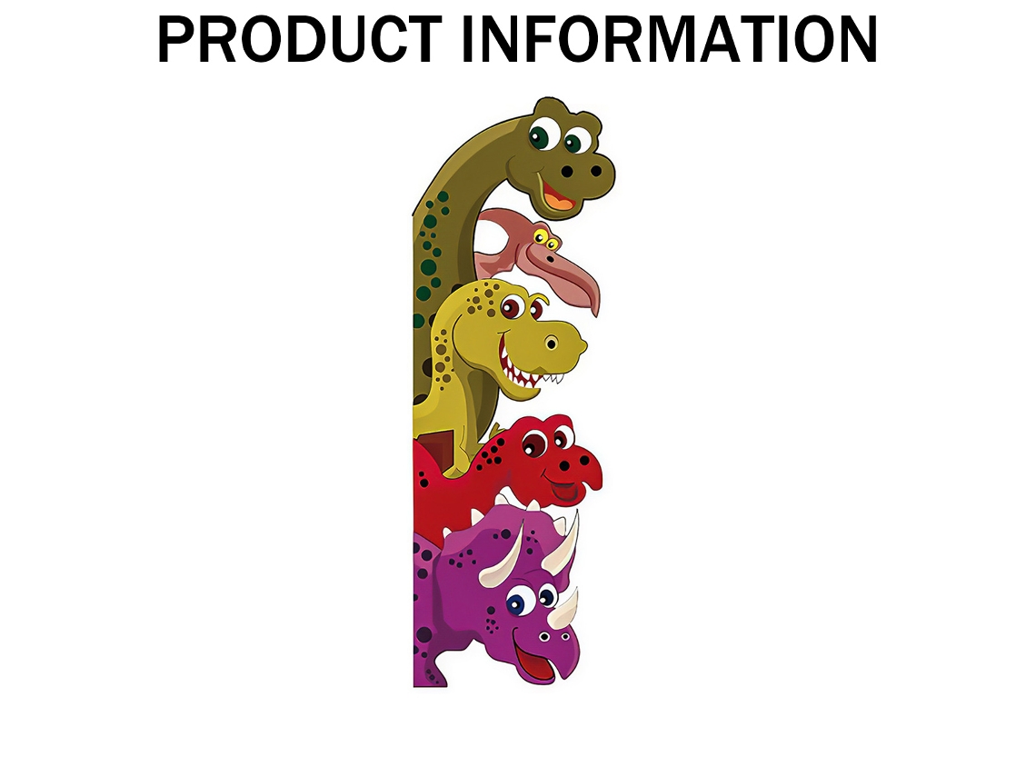 Pegatinas de Dinosaurios para Habitación Infantil, Decoración Removible RNEMITERY