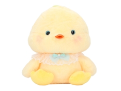 2026 Muñeco De Peluche De Pollo 30cm, Juguete Suave Y Cute Con Lazos Azules, Decoración Para Habitación Y Oficina