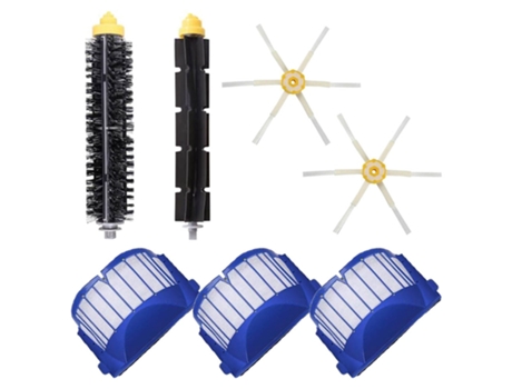 Kits de repuesto para Irobot Roomba 600 Series 610 620 630 650 660 aspiradora cepillo de cerdas batidor/filtro Hepa