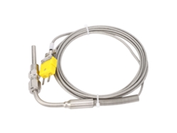 Sonda De Temperatura De Gases De Escape, Termopar Tipo K, 1/8 Npt, Acero Inoxidable, 300 Cm