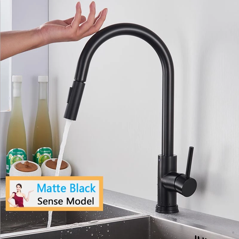 Grifo táctil inteligente MDUG con brazo giratorio de 360°