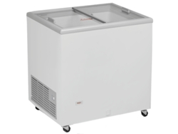 Congelador Horizontal Gelados Tampa Plana Vidrio STARLUX.