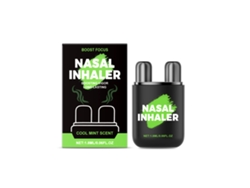 Inhalador nasal energizante de alivio rápido y eficaz.