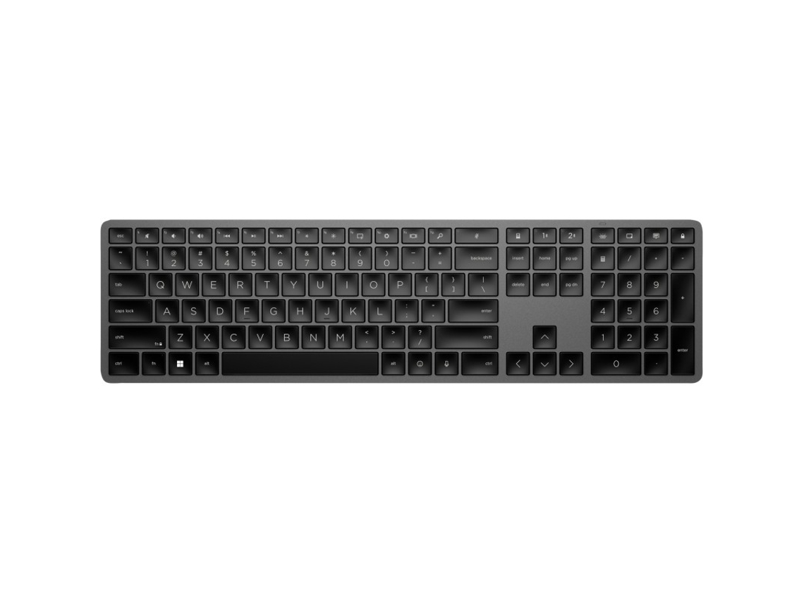 Teclado inalámbrico de modo dual HP 975 3z726aavayotoy