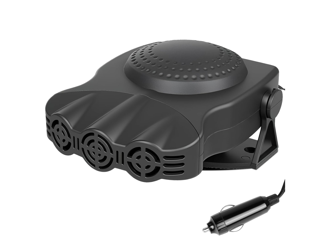 Calentador De Coche De 24 V Desempañador Y Descongelador De Calentamiento Rápido (negro) Cuich