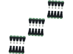 Juego De 15 Adaptadores De Conectores Eléctricos, Conectores Eléctricos De 12 V Cc