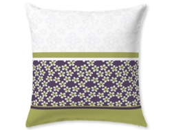 Almohada de Decoración JVR Milos (Poliéster - Morado - No cm)