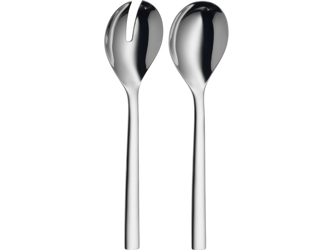 CONJ 2 TALHERES SALADA WMF NUOVA 25CM