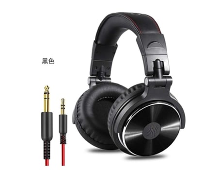 ONEODIO Pro 10 Auriculares con Cable Negros para iPhone y Android