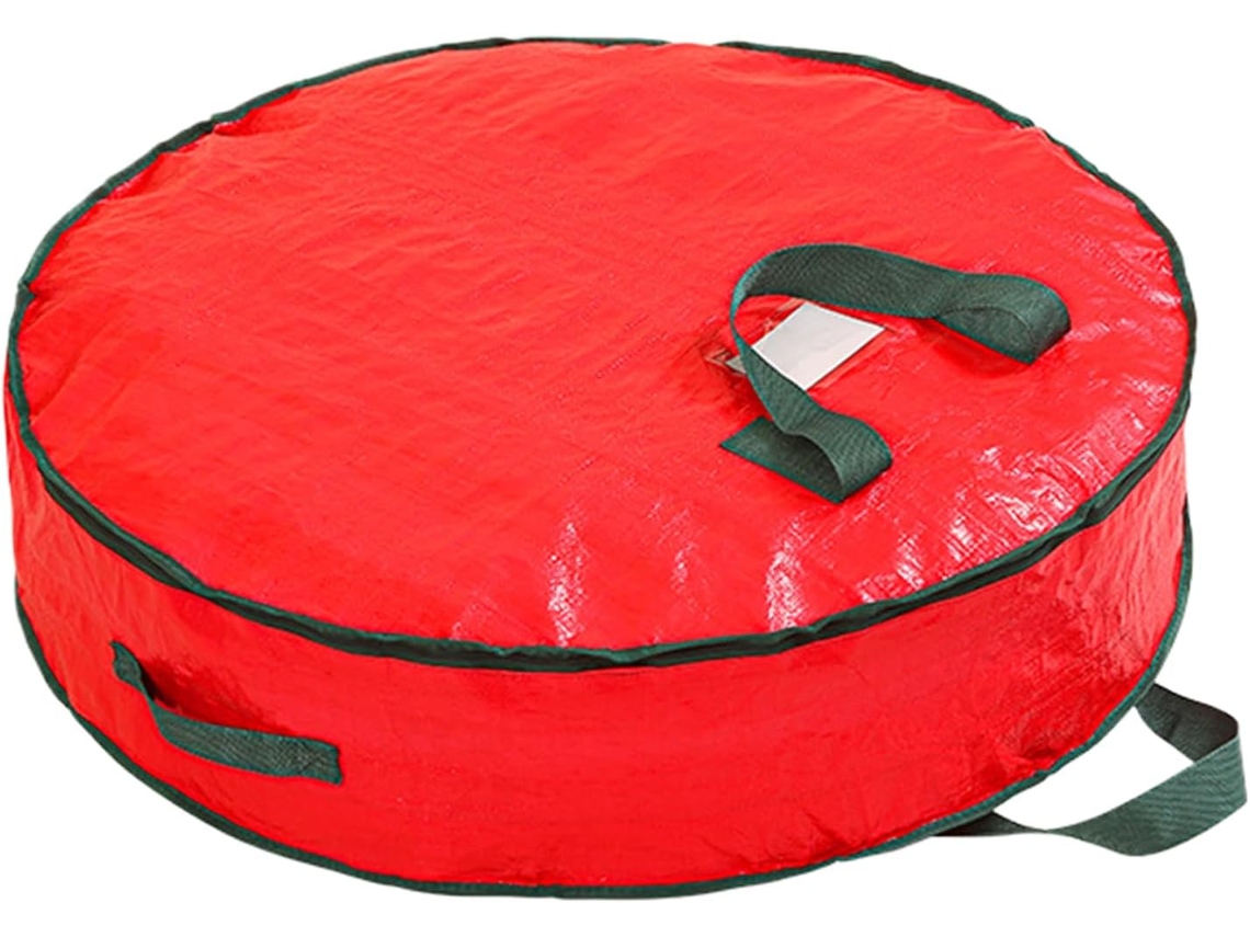 Bolsa Coronas Navideñas Almacenamiento Impermeable Prueba Polvo Transporte Resistente Organizador Debajo
