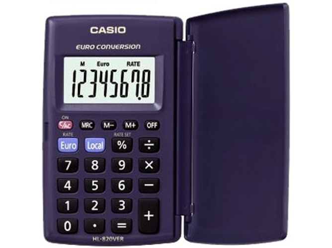 Calculadora Básica de bolsillo CASIO HL-820VER - CS1398