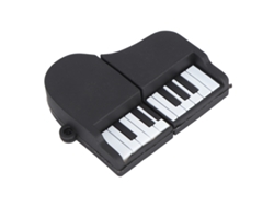 Unidad Flash Usb De Alta Velocidad Con Gran Almacenamiento, Nuevo Diseño Elegante De Piano En Blanco Y Negro, Memoria Portátil