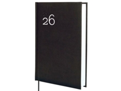 Agenda Finocam Dynamic Milano negra A5 21 x 27 cm 2026