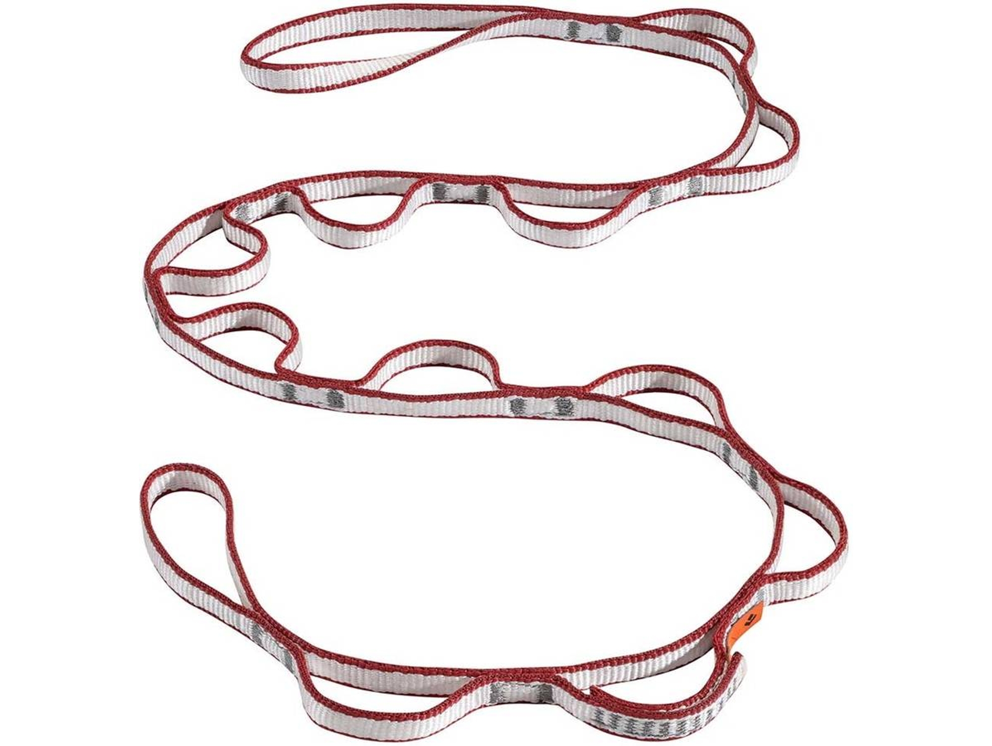 Cinta de Escalada BLACK DIAMOND 12 Mm Dynex Daisy Chain (Tam.: 115 cm - Rojo y Blanco)