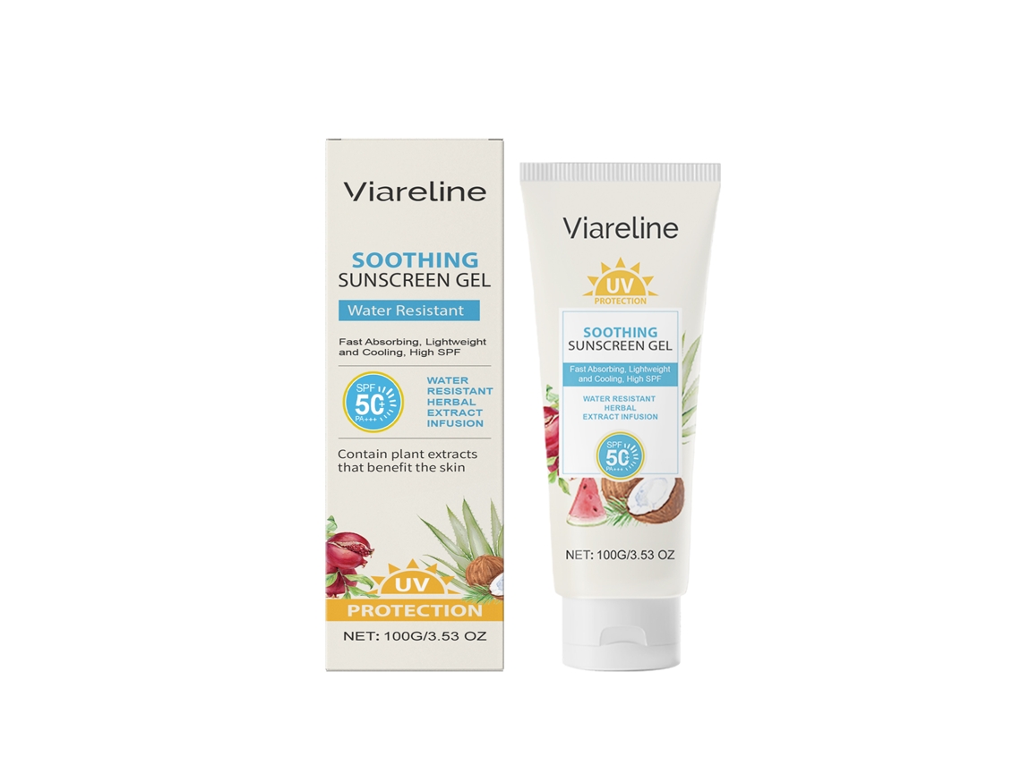 Gel protector solar calmante
