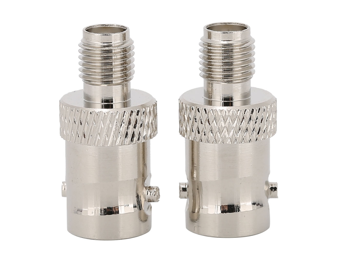 2 Adaptadores Convertidores Sma Bnc A Kk Para Sistemas De Comunicación Digital Wifi Lmr