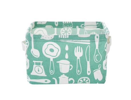 Cesta de Almacenaje Multifunción SLOWMOOSE (Cubertería Verde)